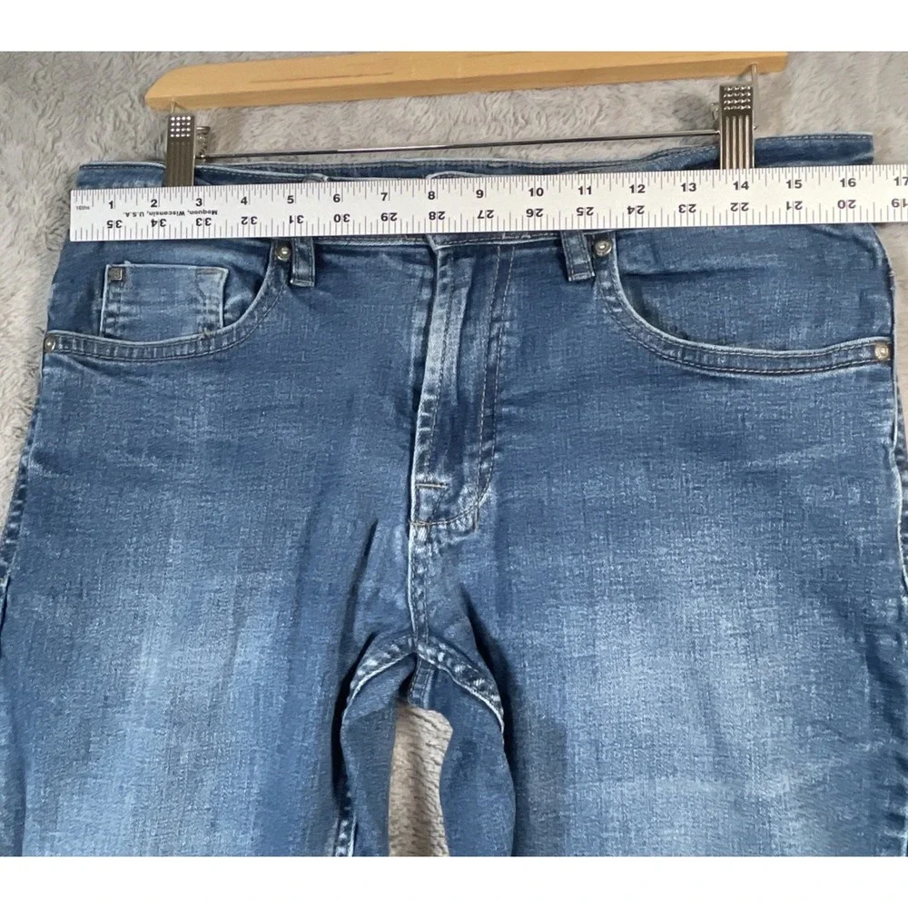 Buffalo David Bitton Jackson Jeans Denim Pants Straight Stretch Men 32x29 Cowboy